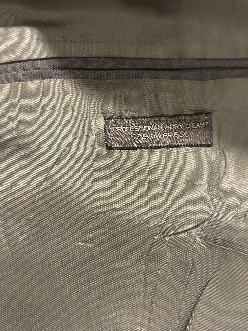 Classic Men's Gray Two-Button Blazer sport coat preppy pockets lined office J1